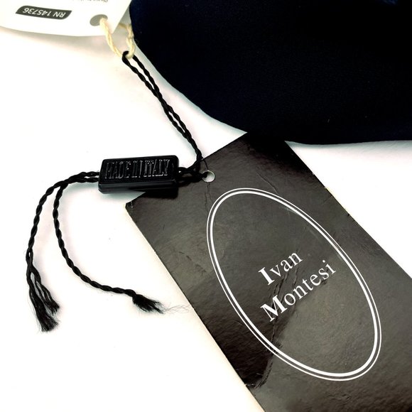 IVAN MONTESI Ties & Bow Ties Dark Blue - Picture 4 of 4